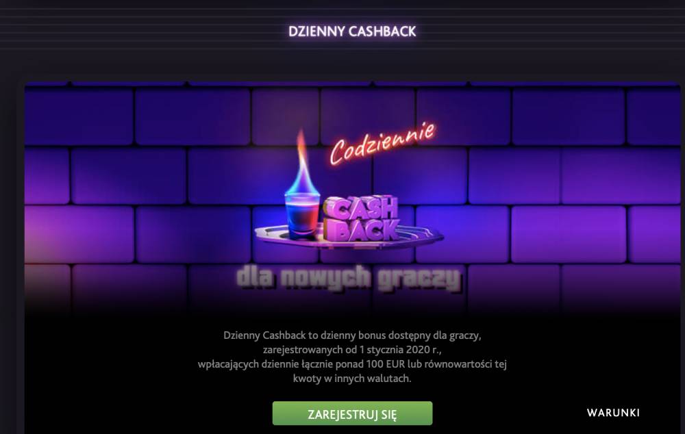 7 bit cashback