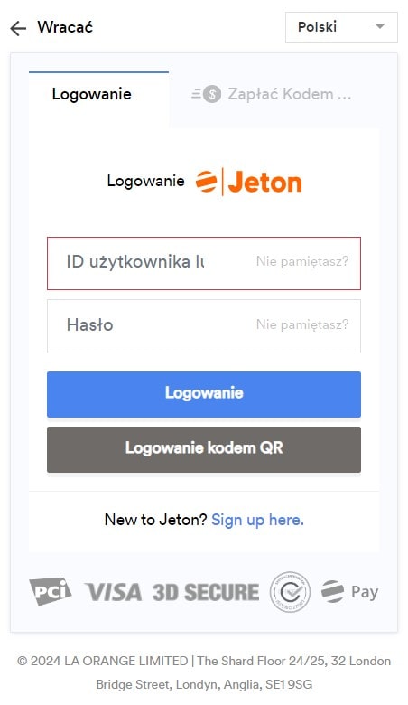 platnosc jeton w winshark