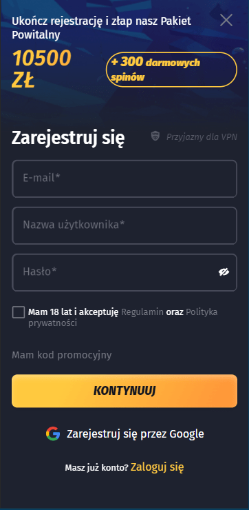 winshark rejestracja z telefonu