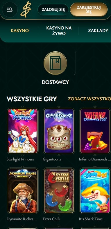 cashed casino gry