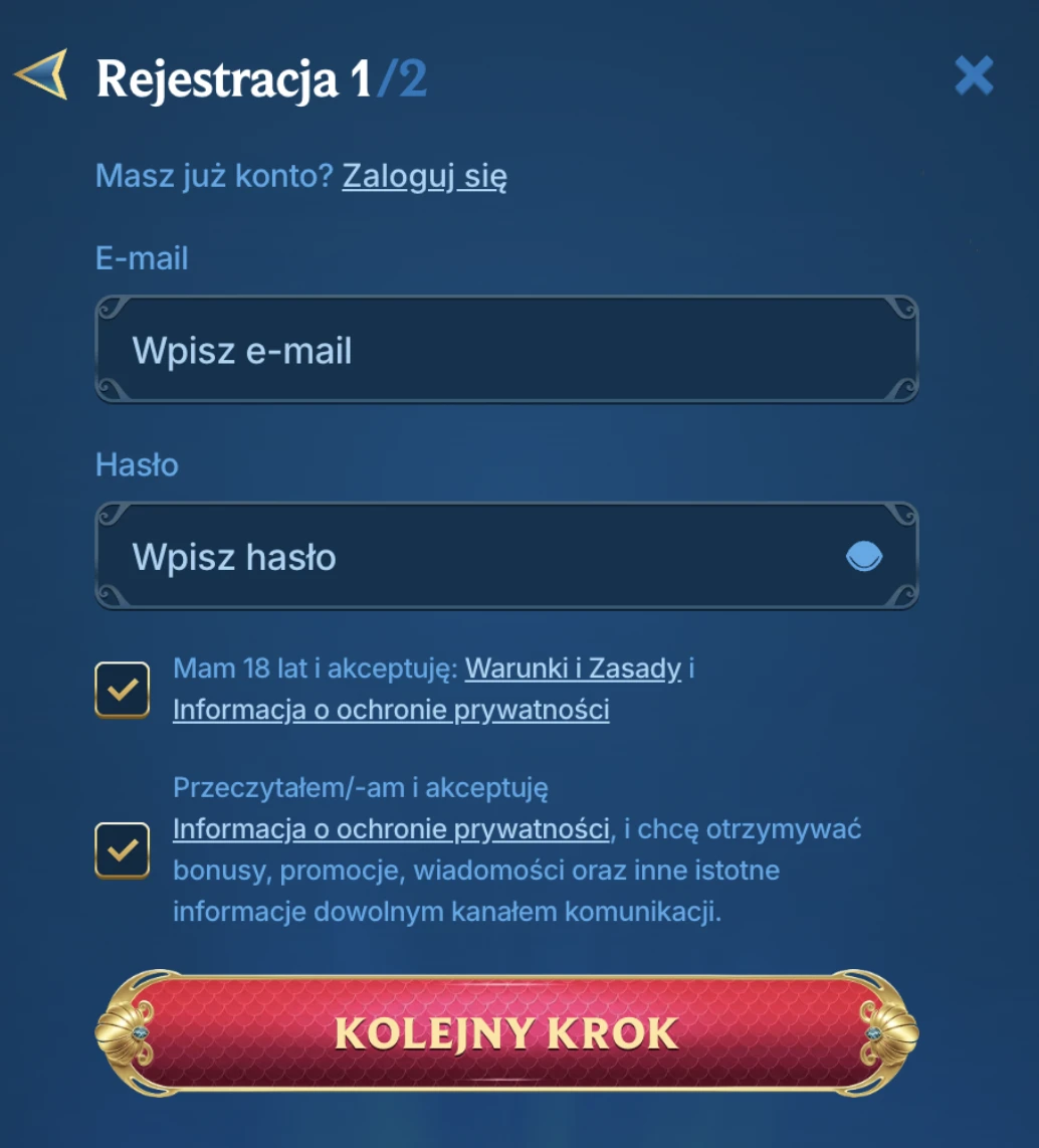 aquawin rejestacja best